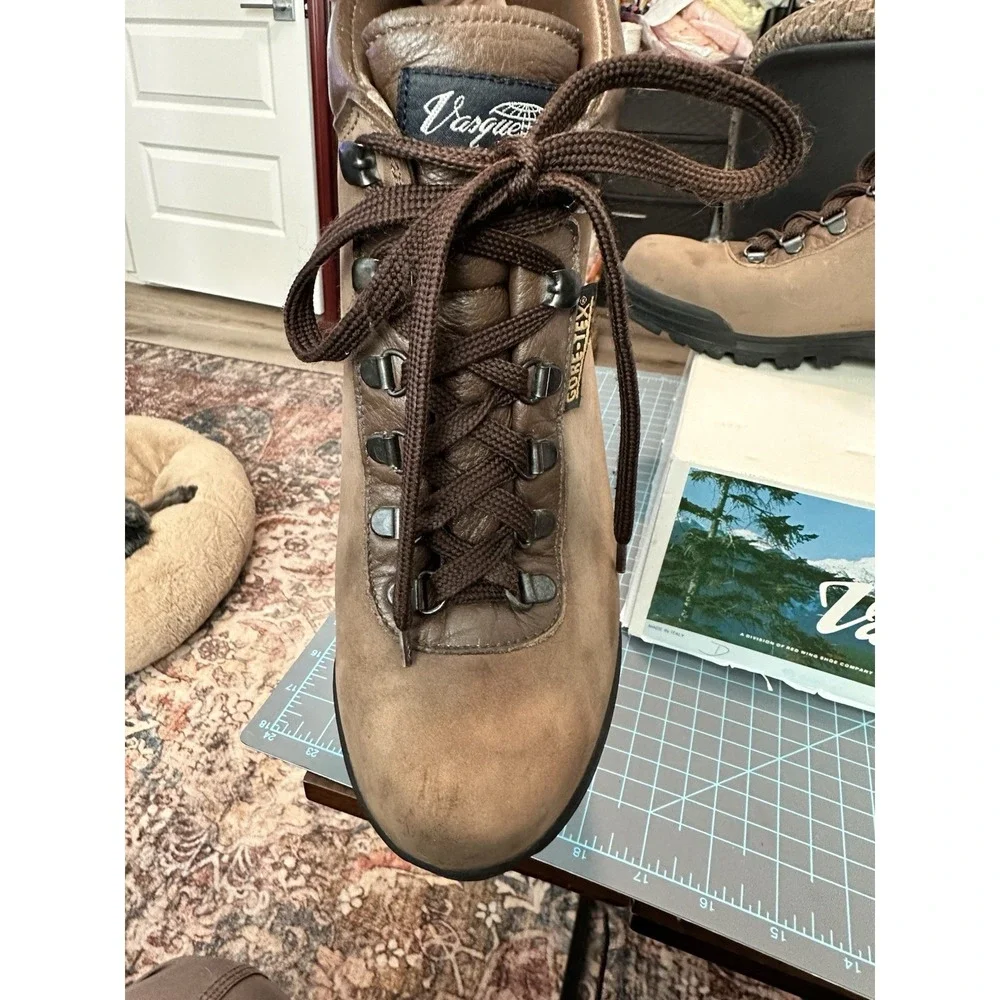 Vasque Sundowner GTX Brown Leather Waterproof Hiking Boots 7931 Women's Size 8M